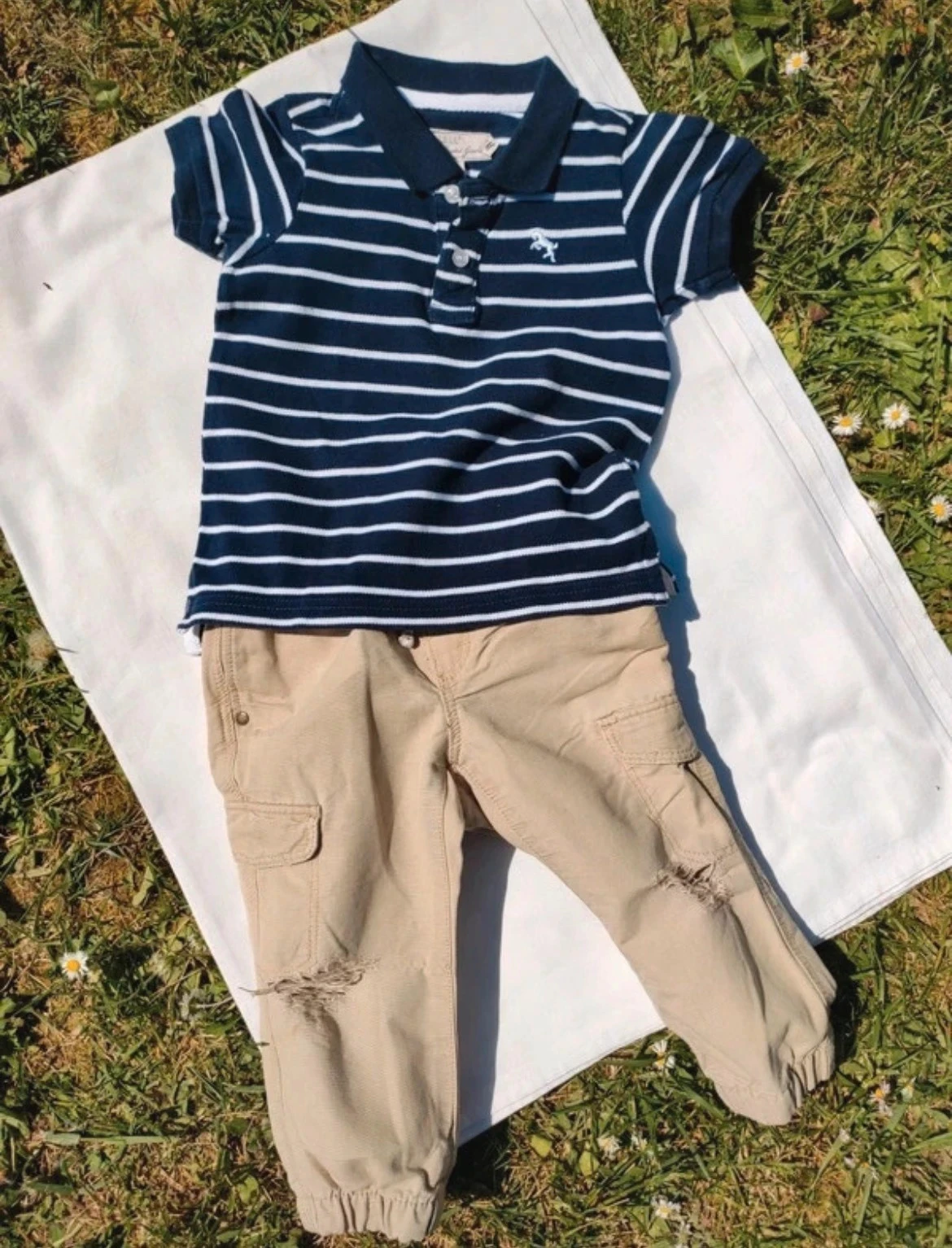 Ensemble polo et pantalon 18 mois